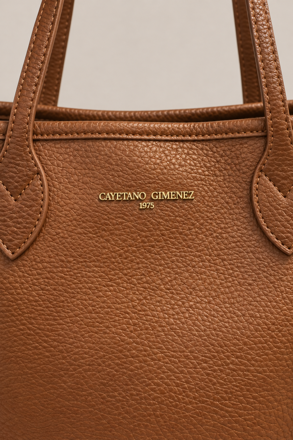 Bolso Shopper · Marrón