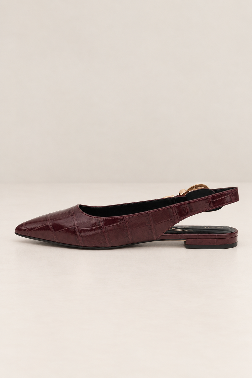 Salón slingback · coco burdeos
