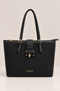 Bolso Shopper · Negro Hebilla
