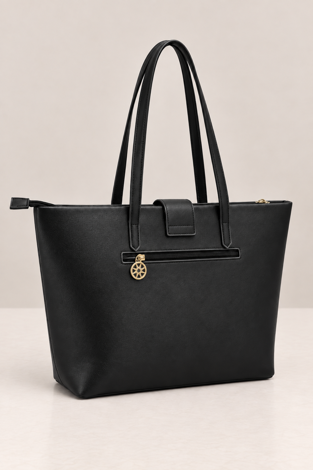 Bolso Shopper · Negro Hebilla
