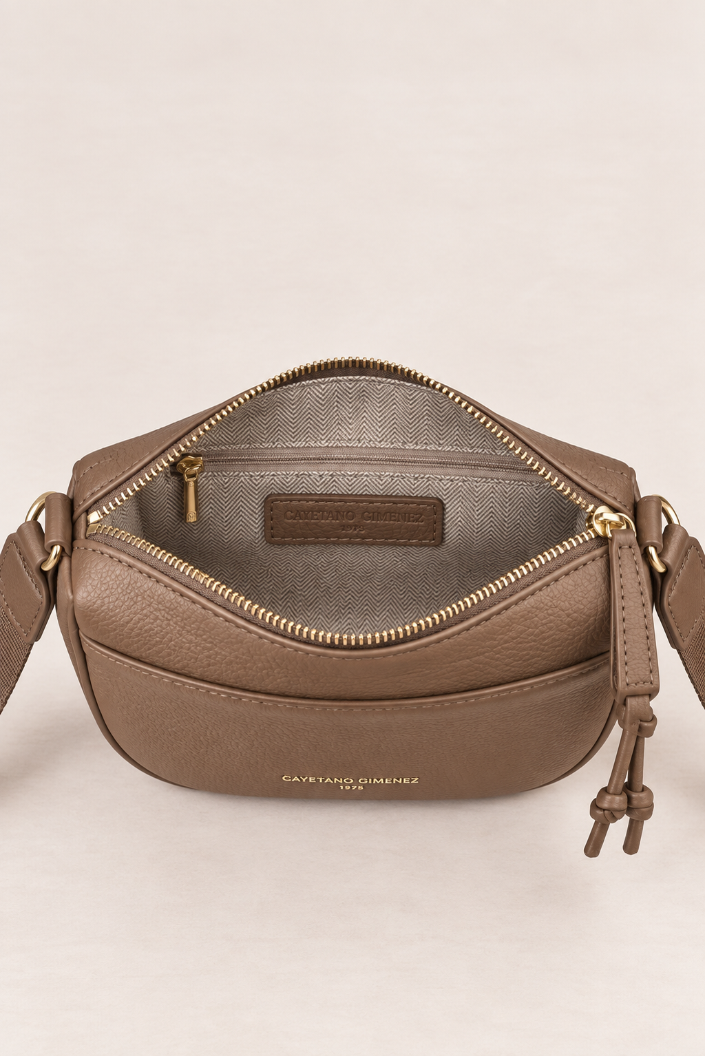 Bolso Crossover · Marrón