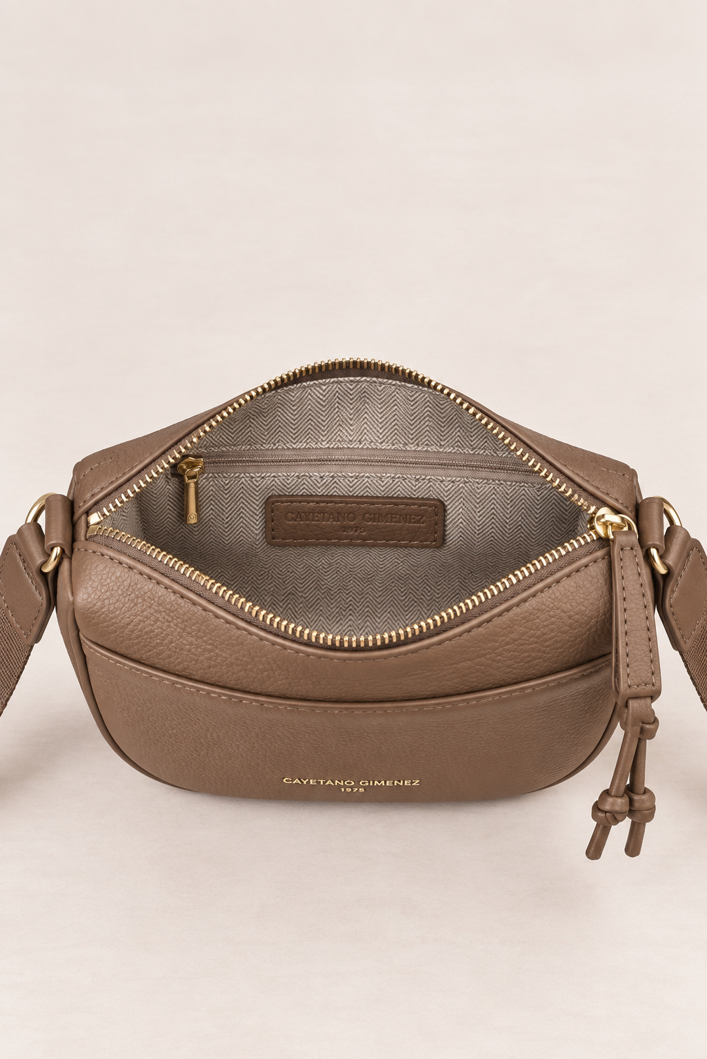 Bolso Crossover · Marrón